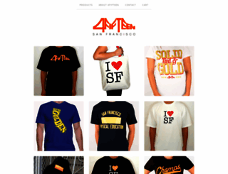 4fifteenclothing.com screenshot