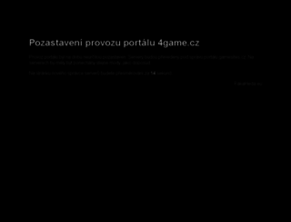4game.cz screenshot