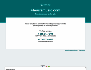 4hoursmusic.com screenshot