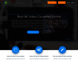 4kvideoconverter.net screenshot