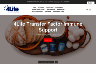 4lifetransferfactorproducts.com screenshot