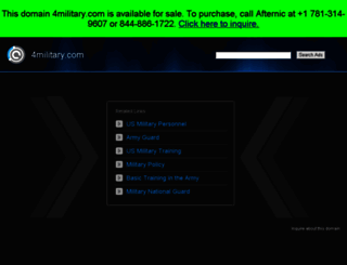 4military.com screenshot