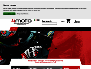 4moto-spareparts.com screenshot