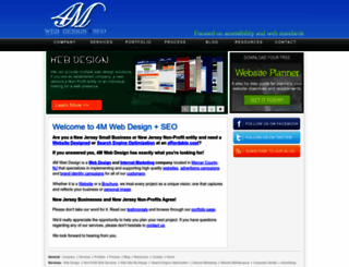 4mwebdesign.com screenshot