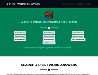 4pics1word-answer.com screenshot