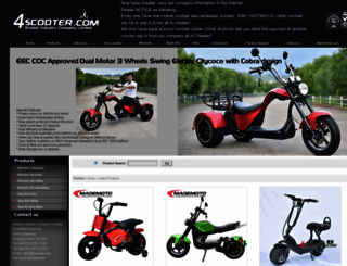 4scooter.com screenshot