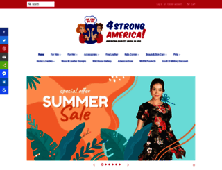 4strongamerica.com screenshot