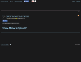 4thcavalrydivision.enjin.com screenshot