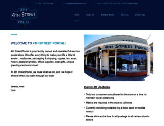 4thstreetpostal.com screenshot