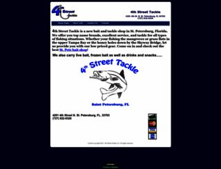 4thstreettackle.com screenshot