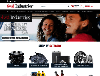 4wdindustries.com.au screenshot
