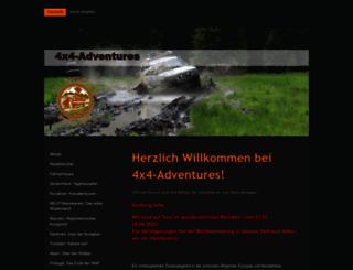 4x4-adventures.de screenshot