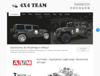 4x4team.com.pl screenshot