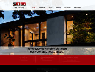 5-star-electrical.com screenshot