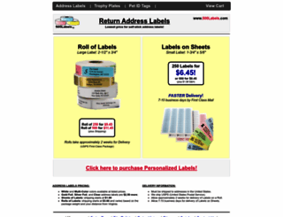 500labels.com screenshot