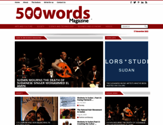 500wordsmag.com screenshot