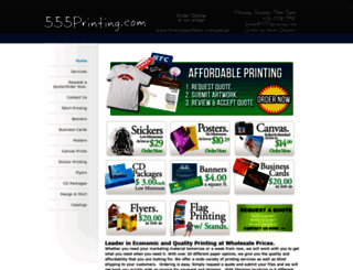 555printing.com screenshot