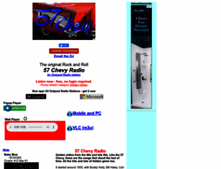 57chevyradio.com screenshot