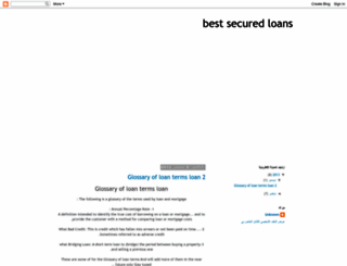 5best-secured-loans.blogspot.com screenshot