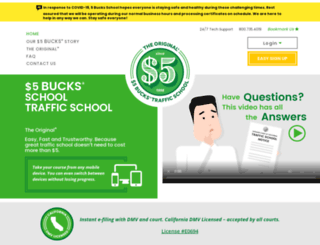 5bucksschool.com screenshot