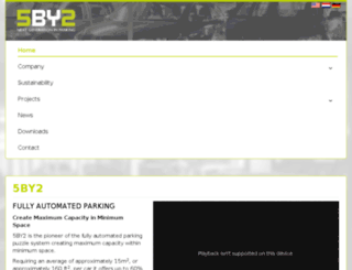 5by2parking.com screenshot