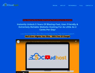 5cloudhost.net screenshot