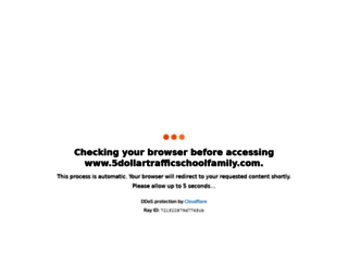 5dollartrafficschoolfamily.com screenshot