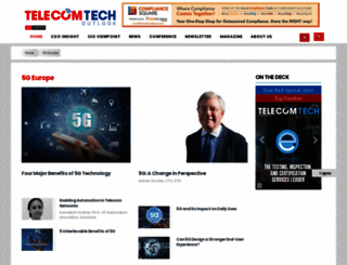 5g-europe.telecomtechoutlook.com screenshot