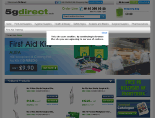 5gdirect.co.uk screenshot