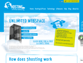 5hosting.com screenshot