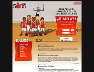 5on5.solobasket.com screenshot