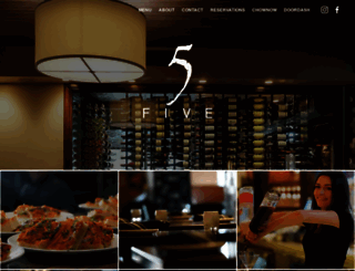 5restaurant.com screenshot