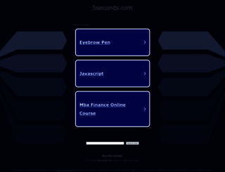 5seconds.com screenshot