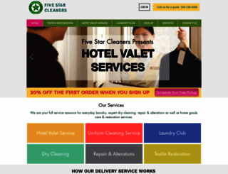 5starcleaners.com screenshot