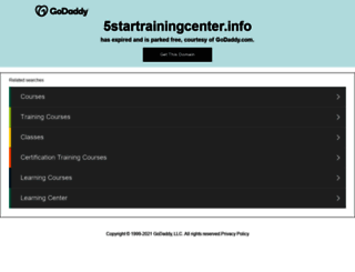 5startrainingcenter.info screenshot