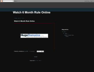 6-month-rule-full-movie.blogspot.cz screenshot