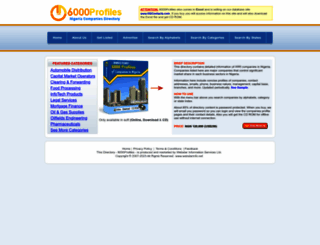 6000profiles.com screenshot