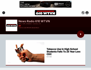 610wtvn.iheart.com screenshot