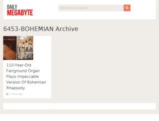 6453-bohemian.dailymegabyte.com screenshot