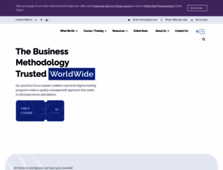 6sigma.com screenshot
