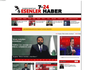 7-24esenlerhaber.com screenshot