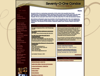 7001condos.com screenshot