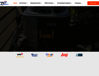 75degreeac.com screenshot