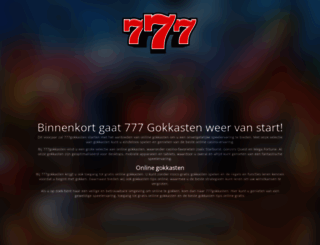 777gokkasten.com screenshot