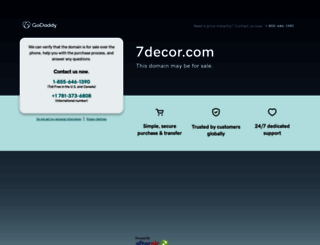 7decor.com screenshot