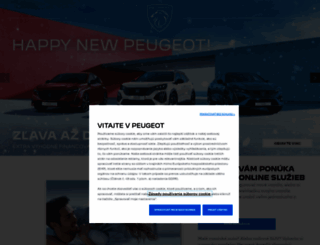 7dni.peugeot.sk screenshot