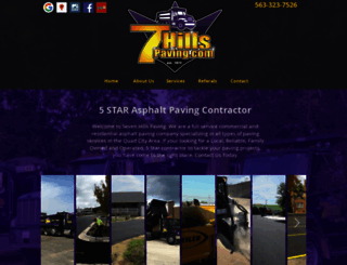7hillspaving.com screenshot