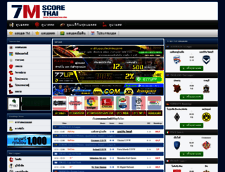 7mscorethai.net screenshot