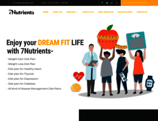 7nutrients.com screenshot