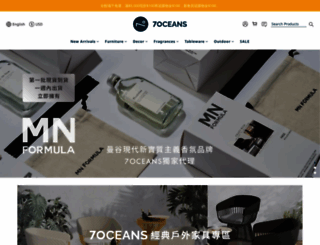 7oceansdesigns.com screenshot